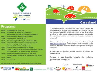 Garveland 2018 Brochura Evento de lançamento do Projeto Garveland em português